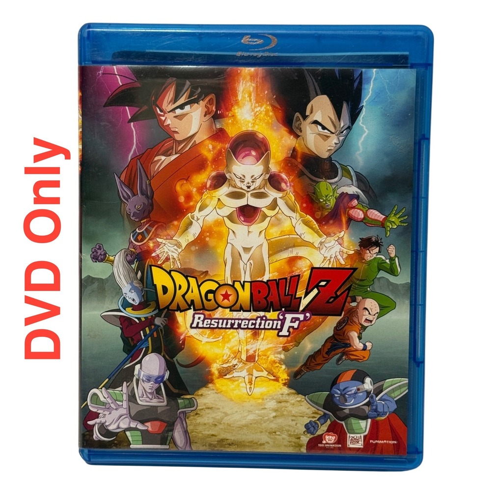 Dragon Ball Z Resurrection F DVD Anime Movie Goku Frieza‎ Funimation 2015 *